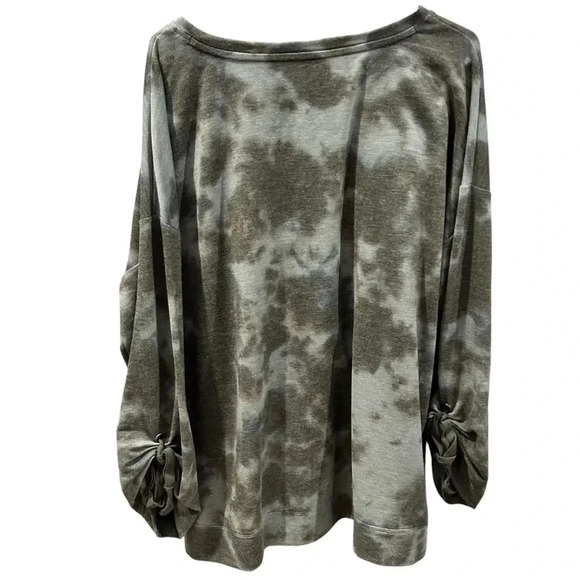 Ideology Long sleeve tie-dye sweater size 1x - Picture 4 of 6